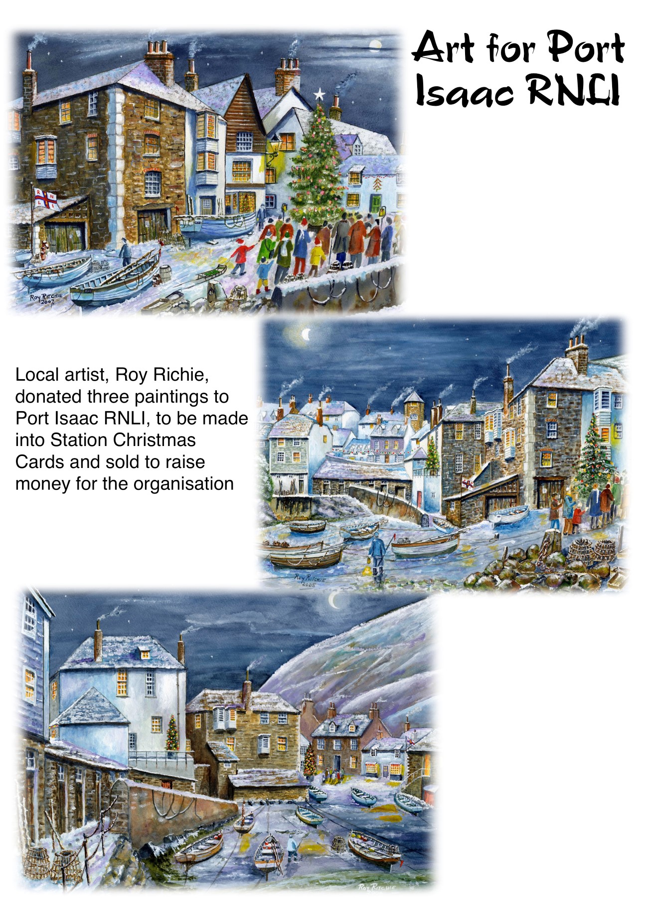 Art for Port Isaac RNLI