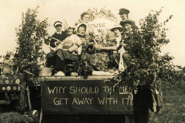 1955 Port Isaac Carnival Float - Housewive's Strike