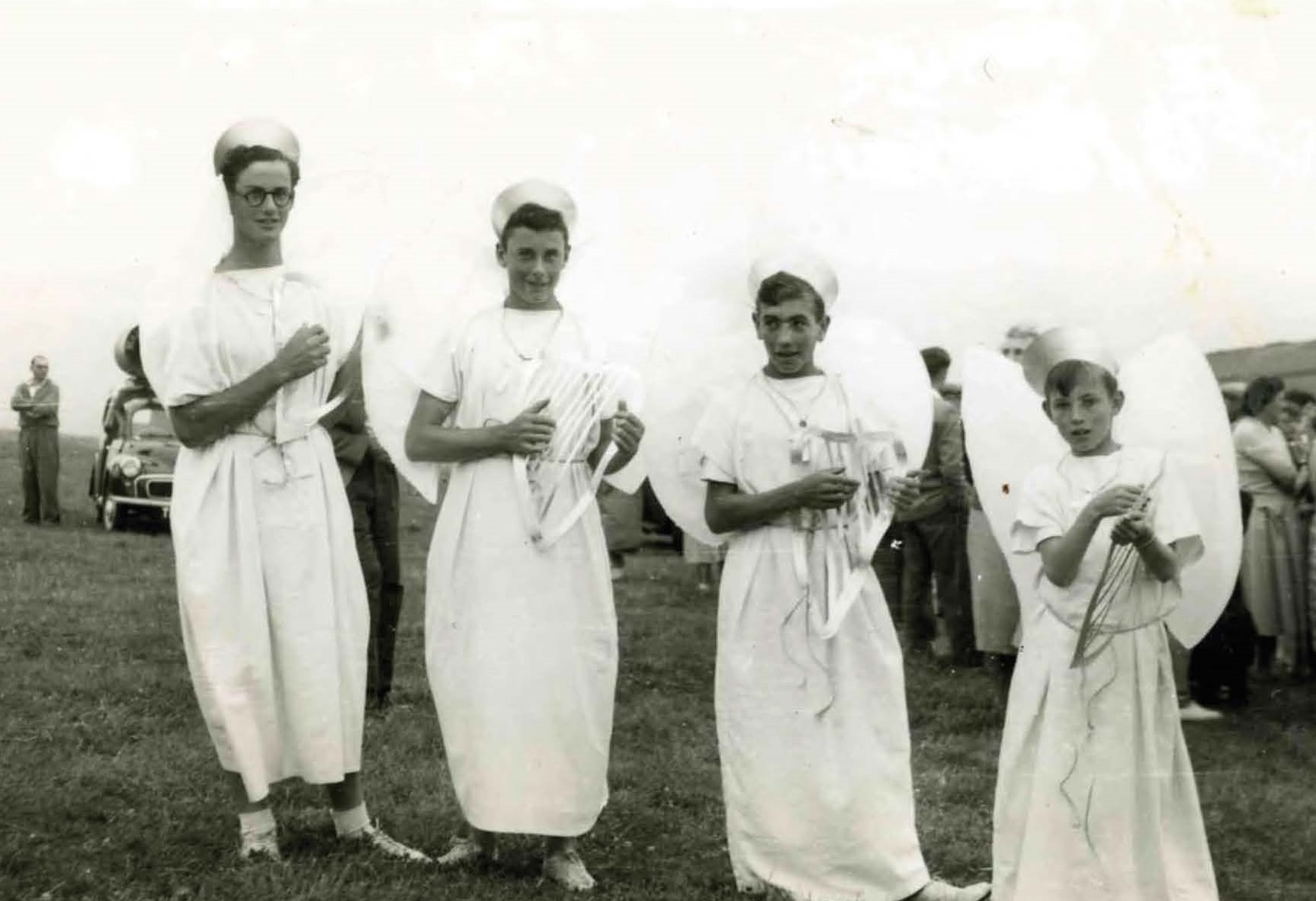 1955 Port Isaac Carnival - The Angelic Band