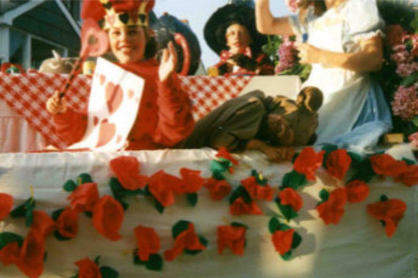 1991 Carnival Entry, The Mad Hatter's Tea Party