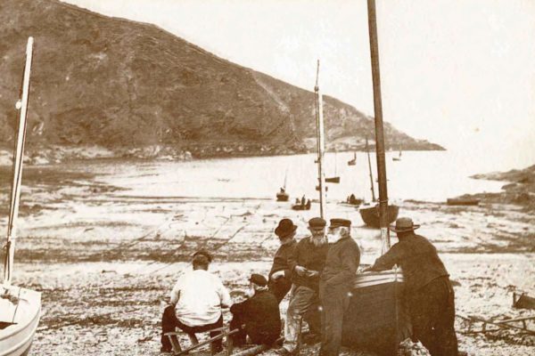 A Cornish fishing village