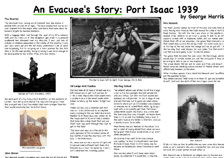 An Evacuees Story