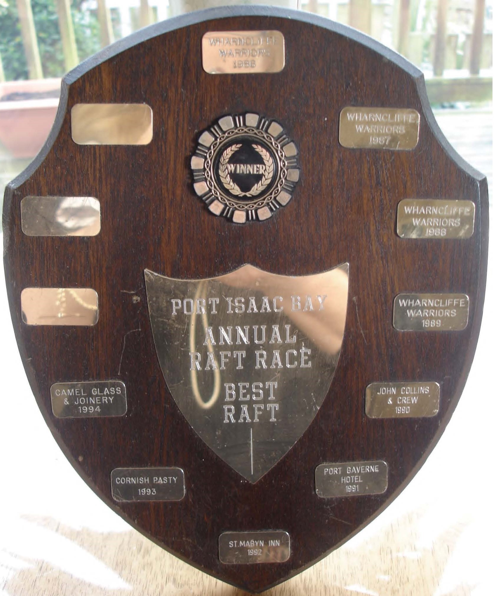 Annual Port Isaac Raft Race Trophy