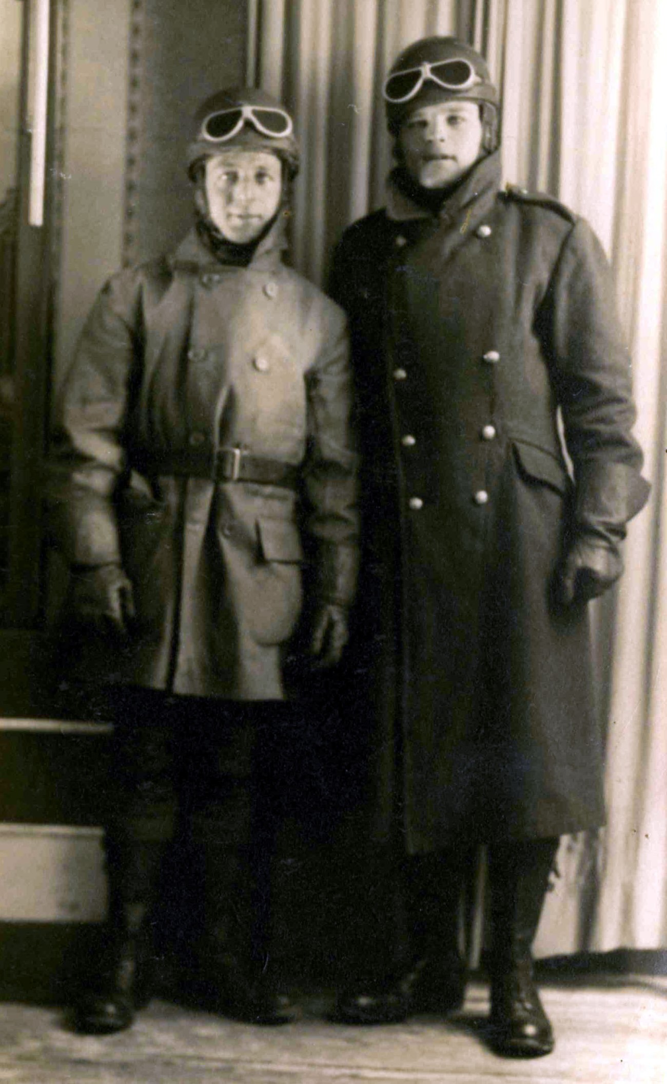 Army Despatch Riders - Cyril Kinnings and his brother