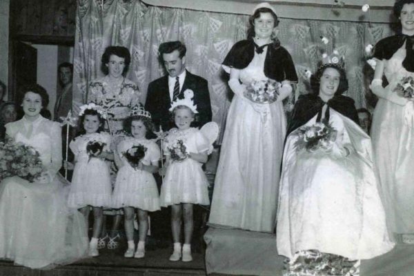 Carnival Queen and her attendants