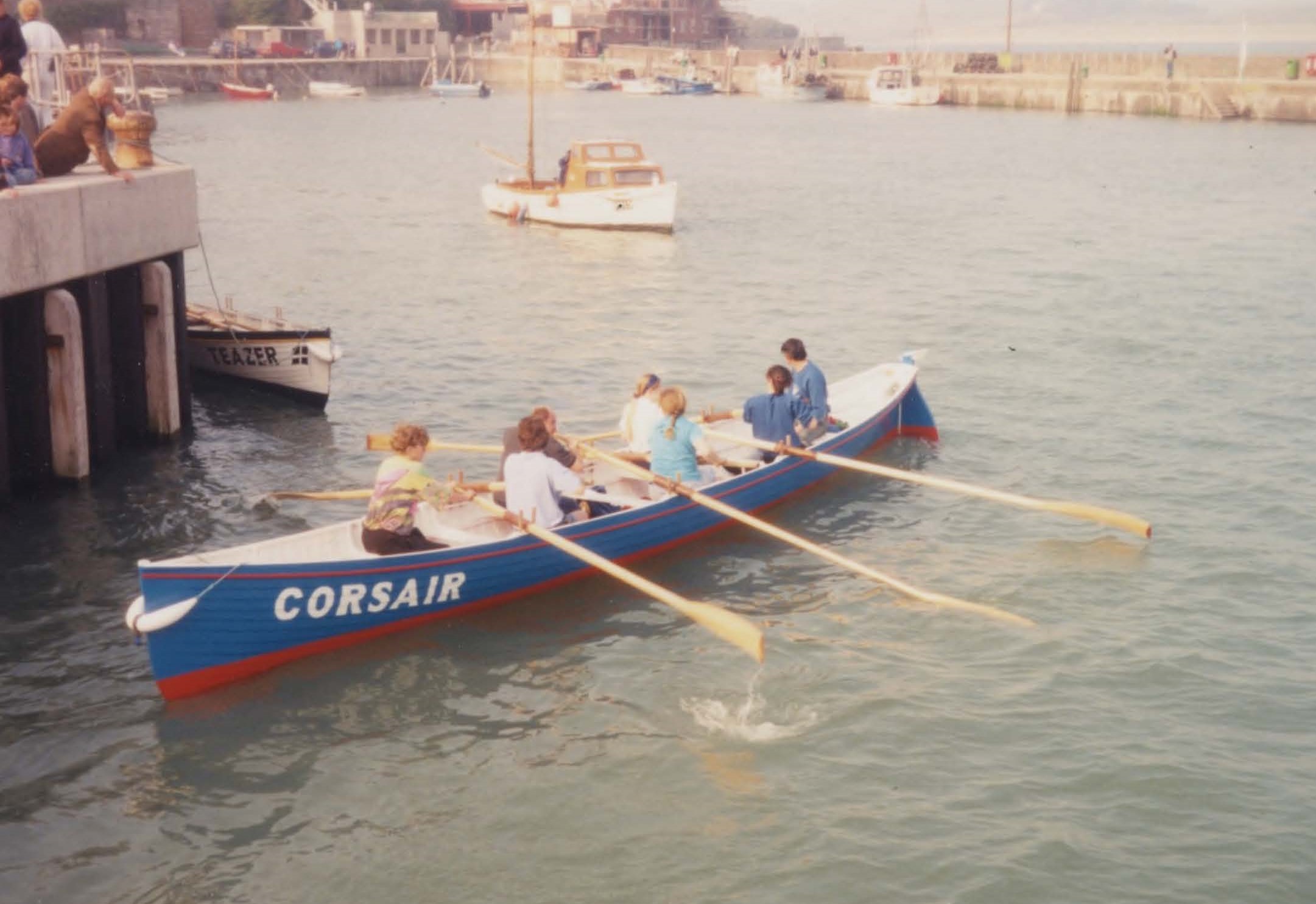Corsair's first race