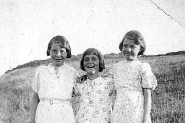 Evacuees in Port Isaac