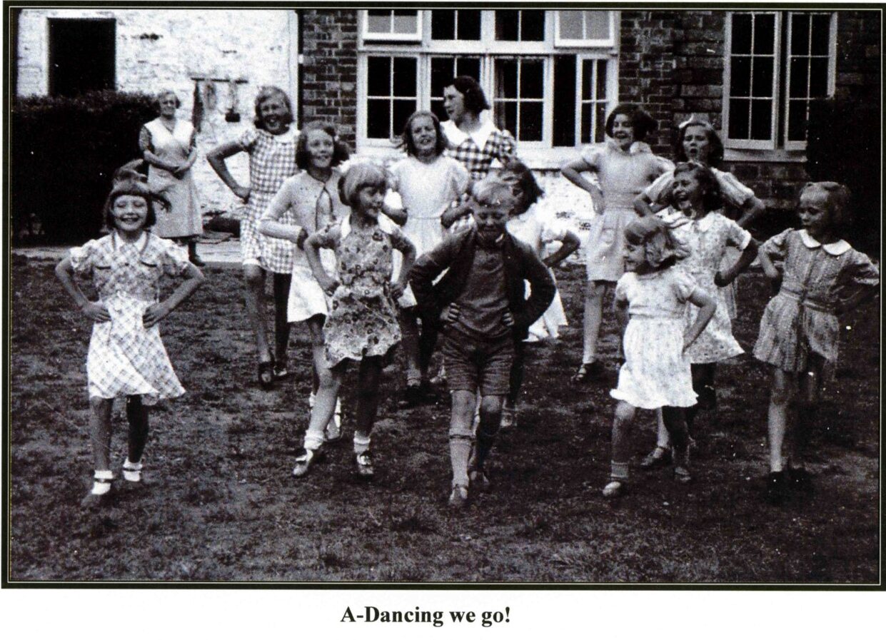 Evacuees in Port Isaac