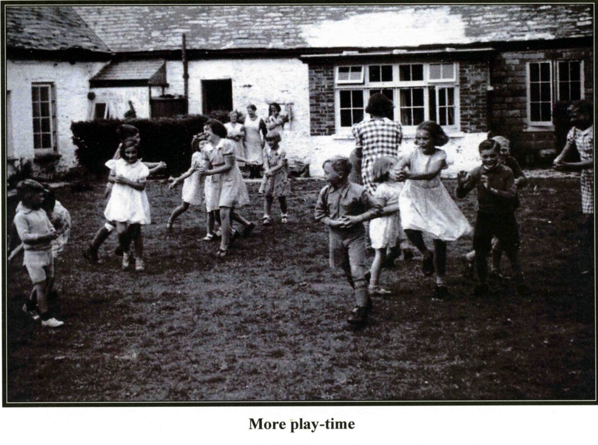 Evacuees in Port Isaac