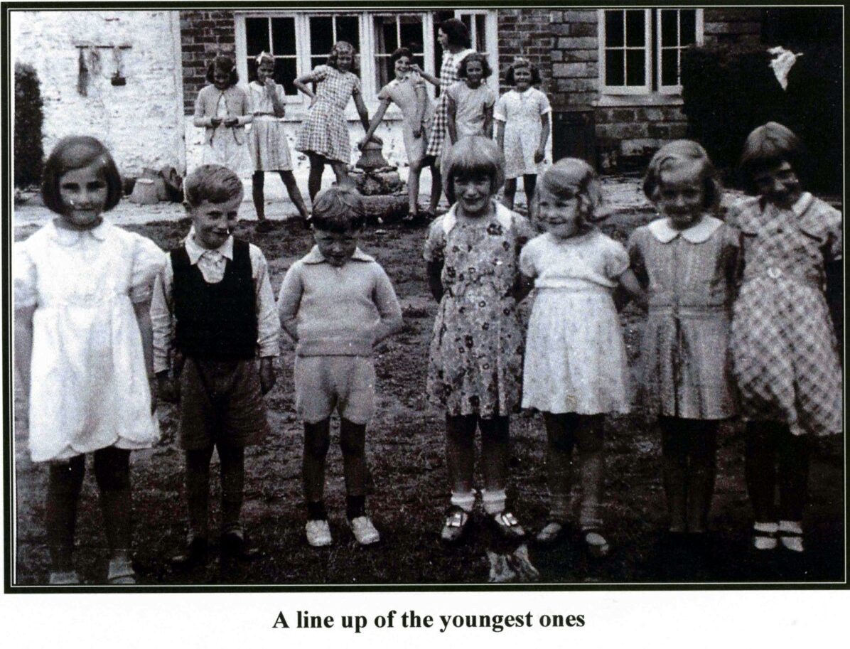 Evacuees in Port Isaac