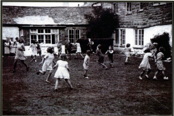 Evacuees in Port Isaac