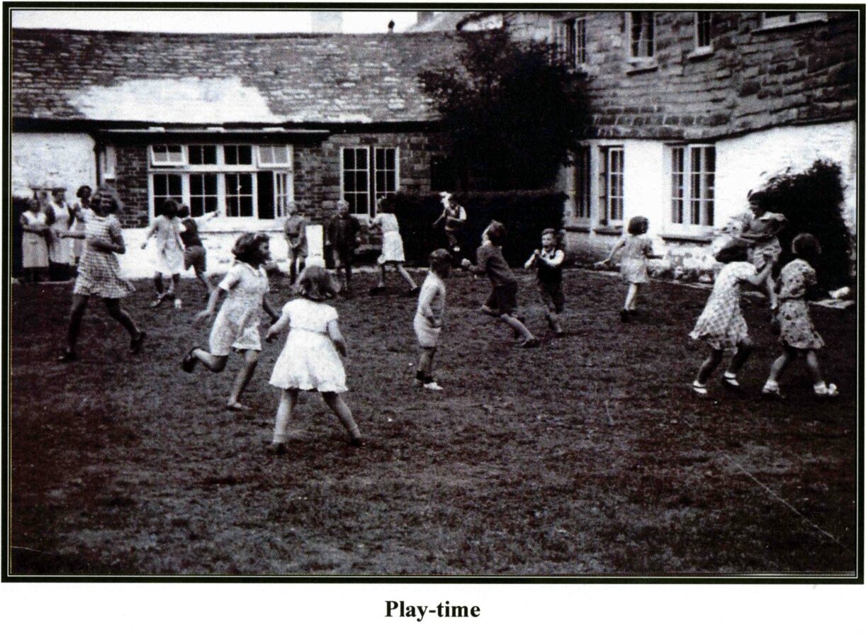 Evacuees in Port Isaac