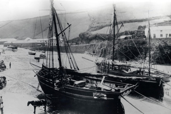 Fishing Boats at Port Gaverne