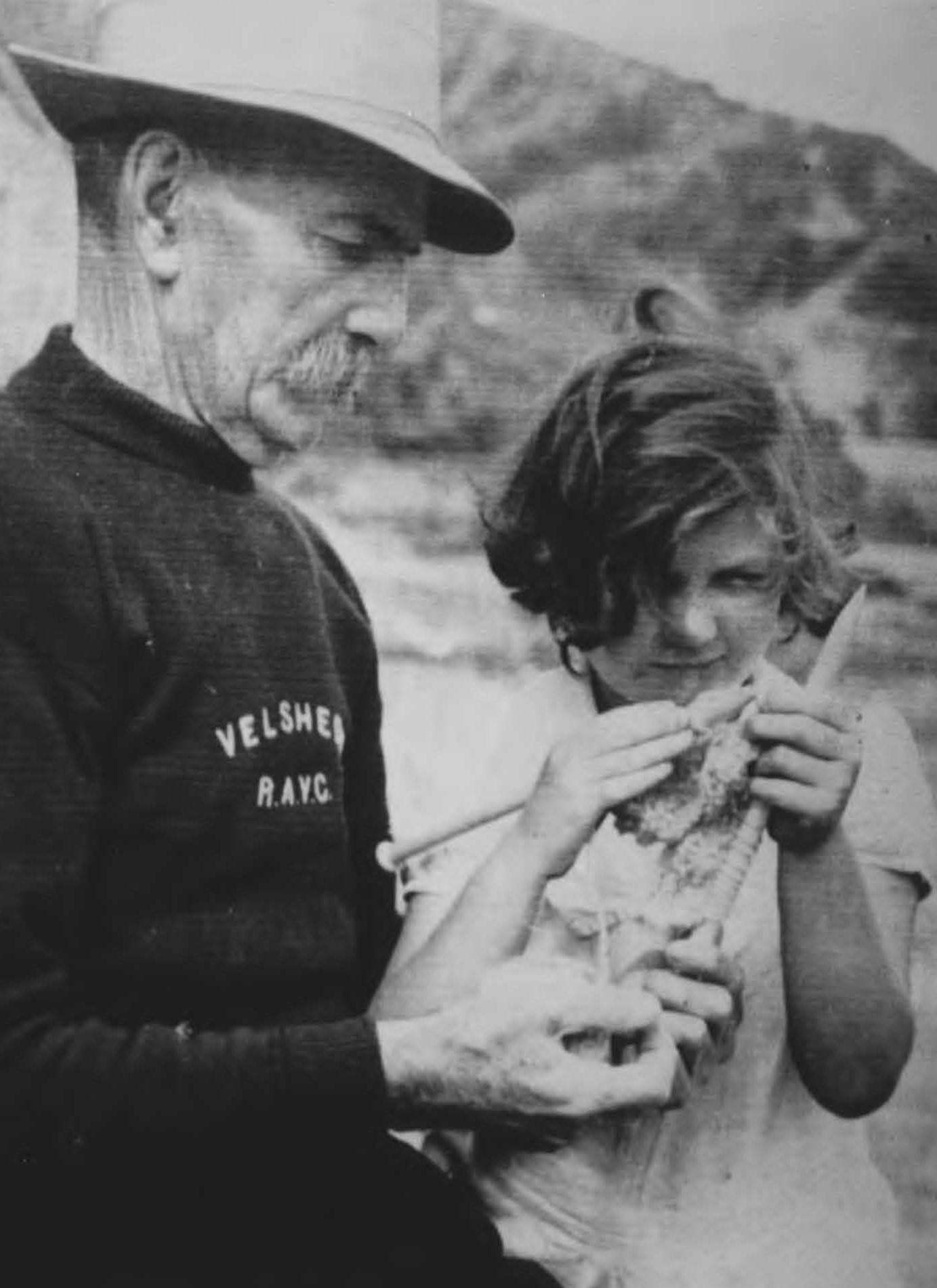 Granfer Thomas and Joan Murray, c1940