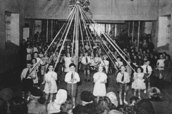 May Day Celebrations in the Temperance Hall in the early 1950s