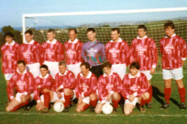 Port Isaac Football Club in the 1990s