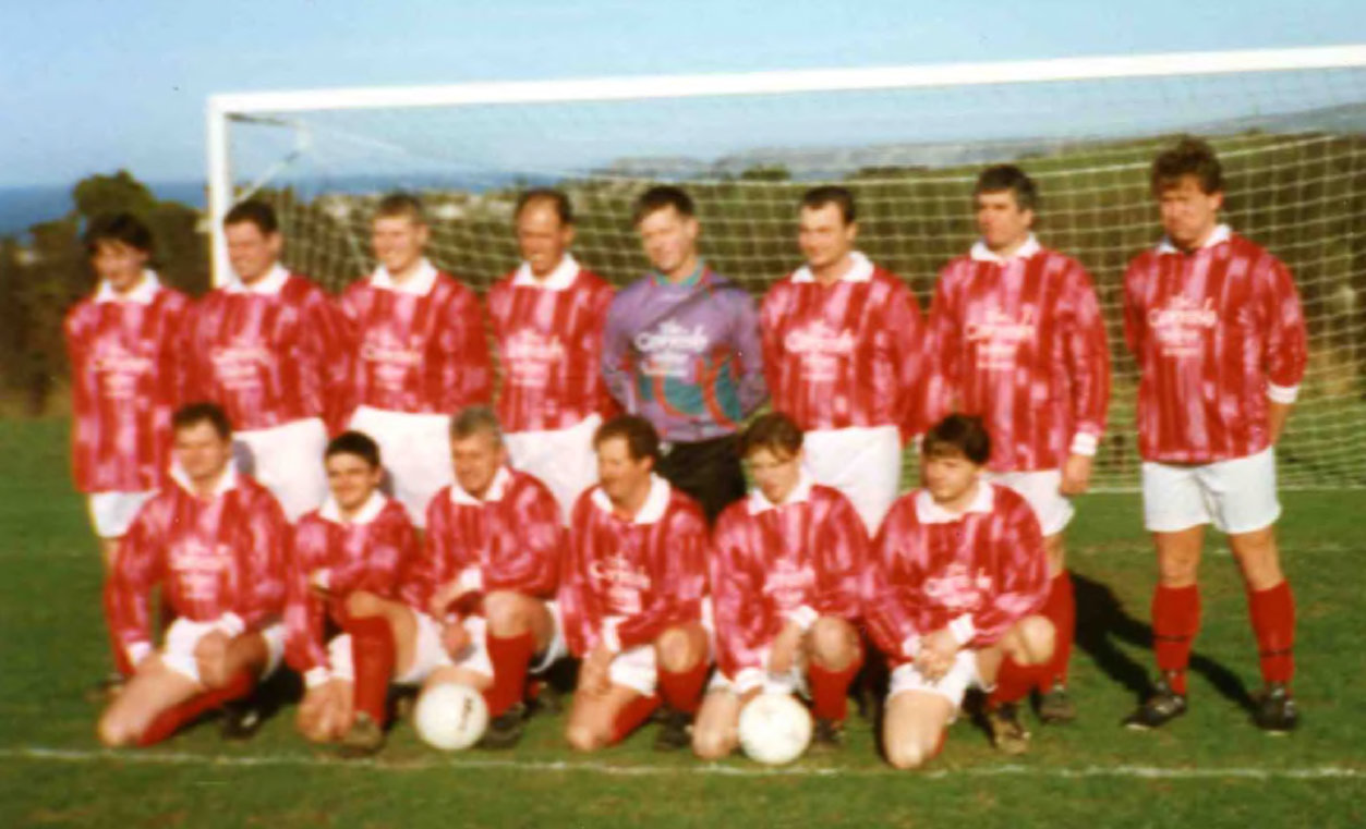 Port Isaac Football Club in the 1990s