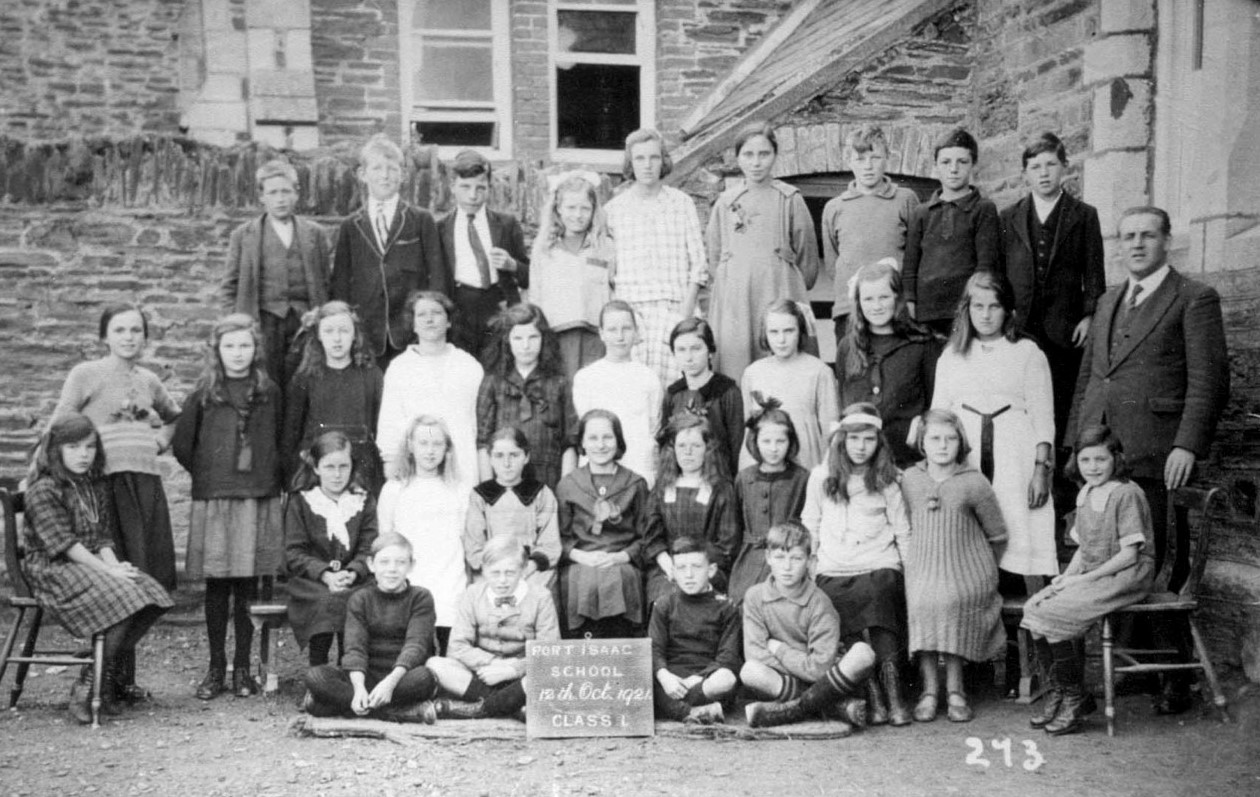 Port Isaac School - Class 1 - October 1921