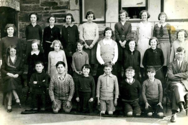 Port Isaac School date & names unknown