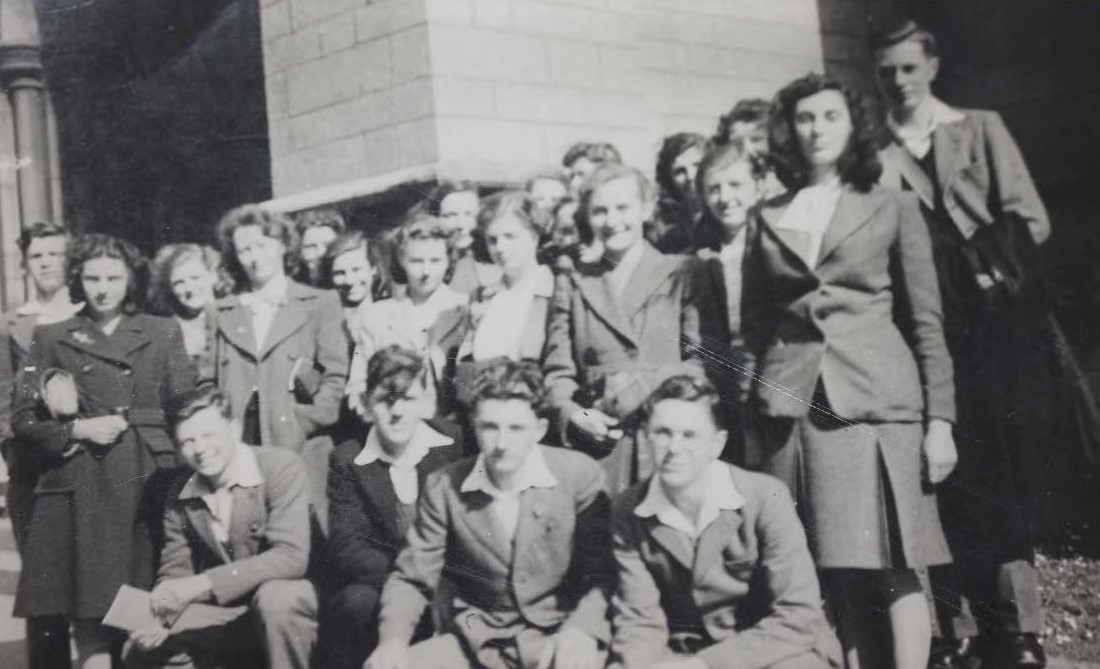 Port Isaac Youth Club in the late 1940s