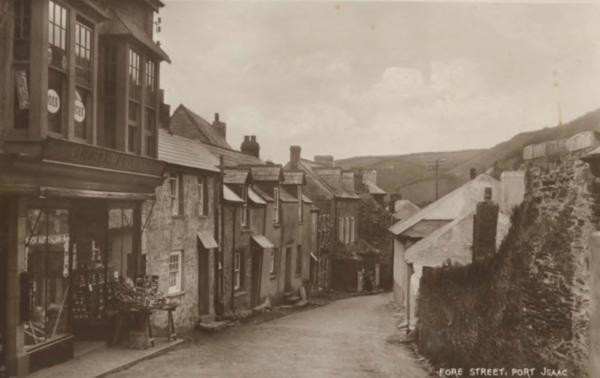 Port Isaac has no grand architecture