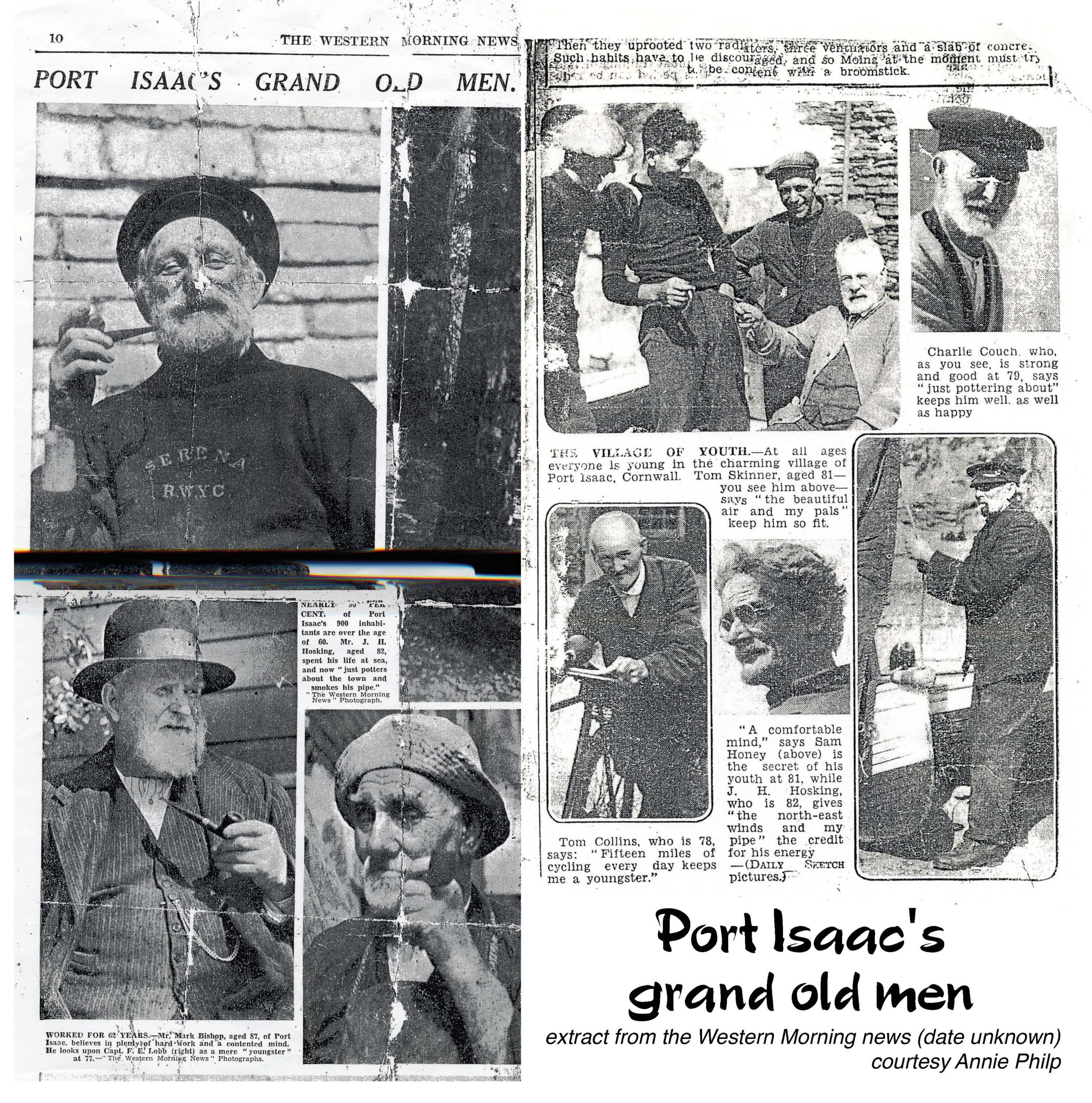 Port Isaac's grand old men