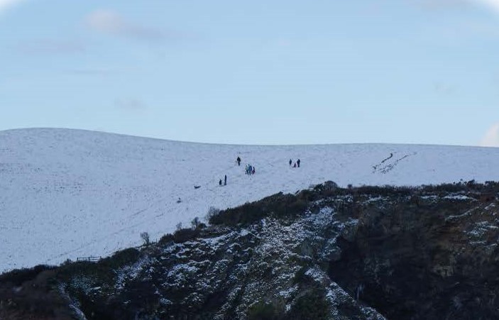 Sledging on Lobber, February 2009