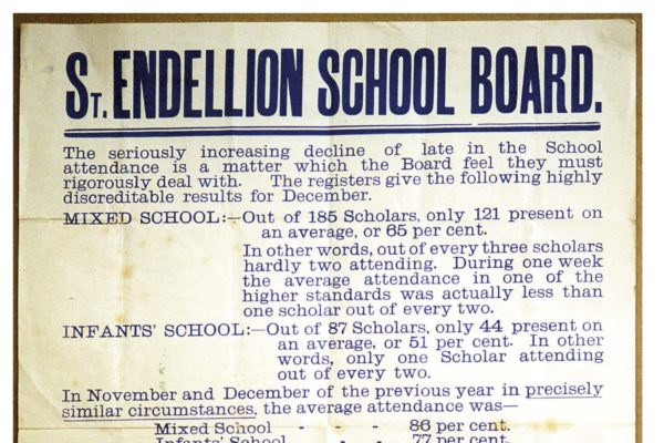 St Endellion School Board