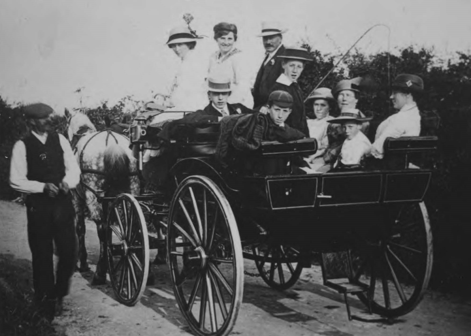 Sunday School outing, 1915