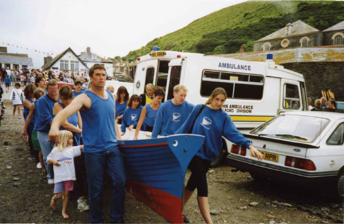 The first Port Isaac Gig day - 1991