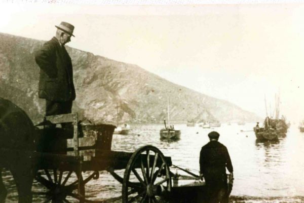 Transporting the catch in the 1940s