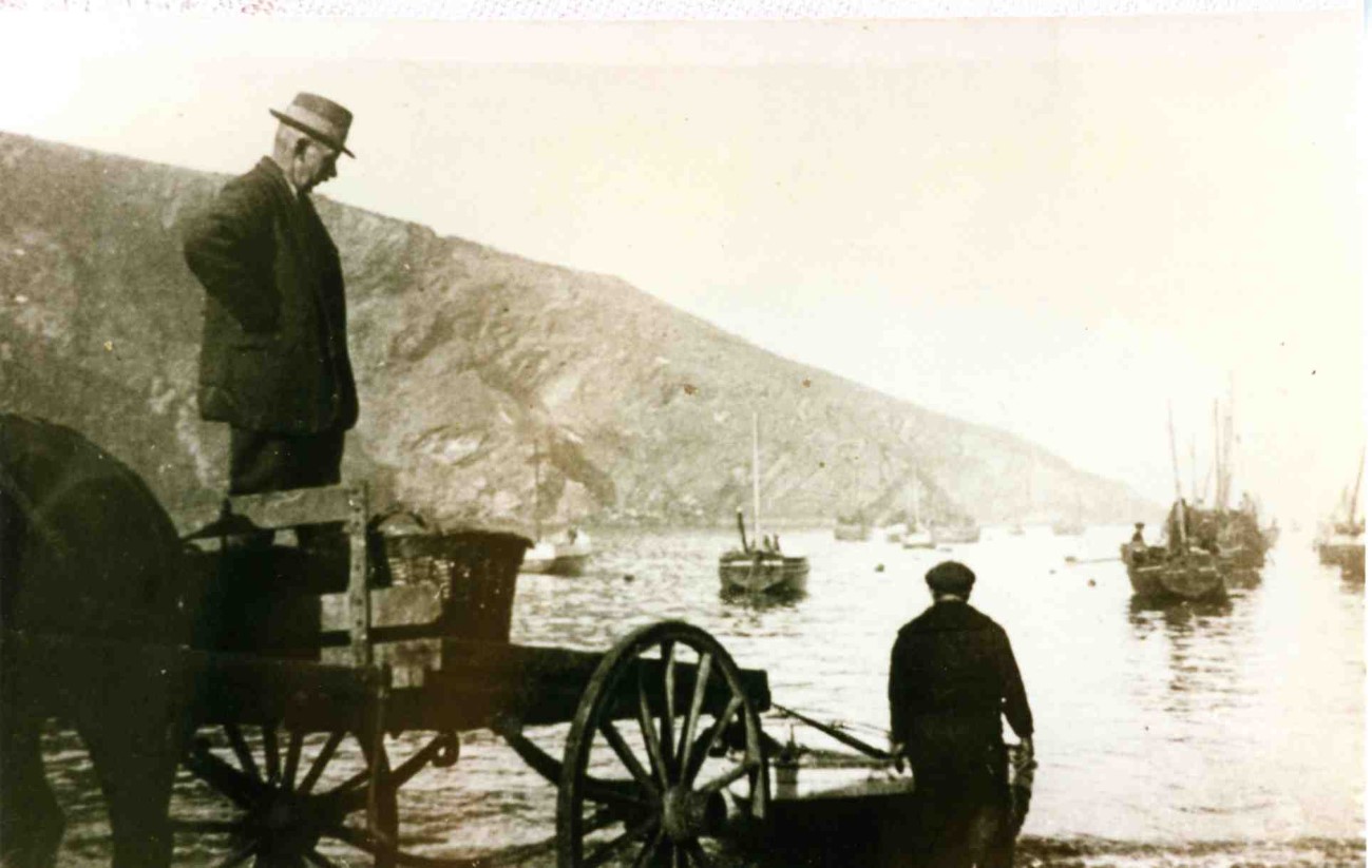 Transporting the catch in the 1940s