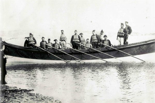 An old lifeboat