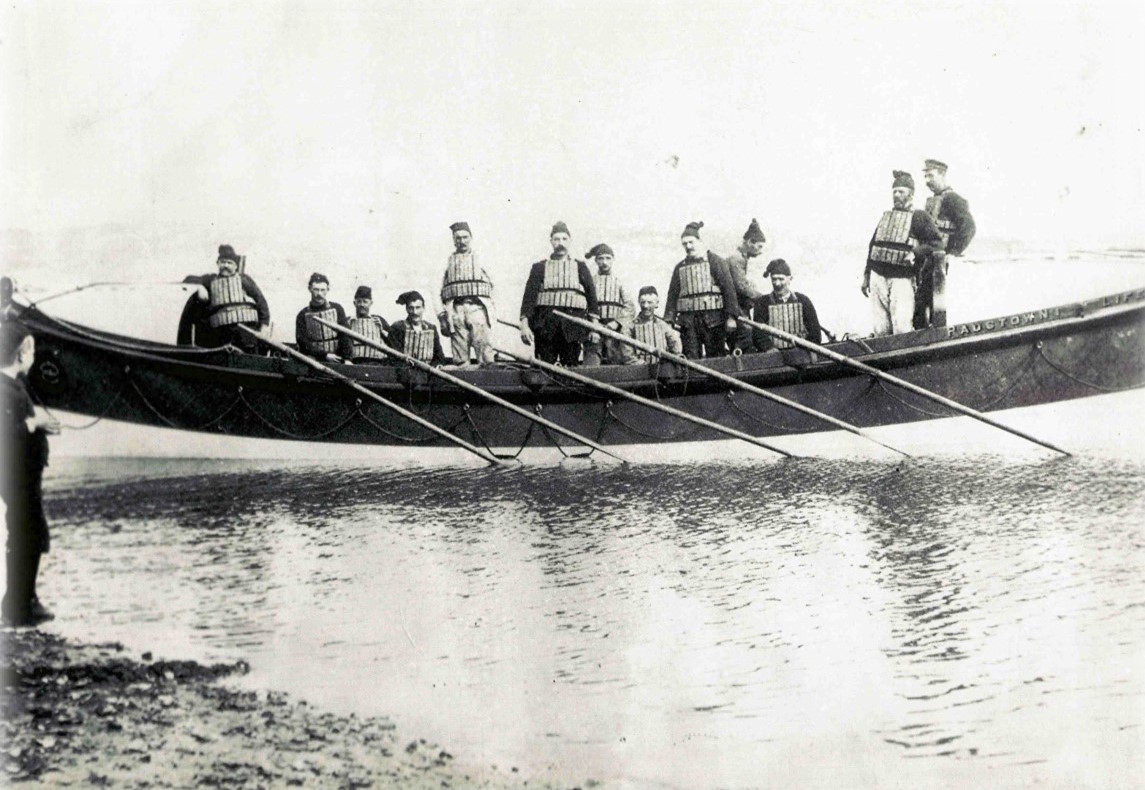 An old lifeboat