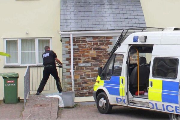 Cannabis raid at Port Gaverne - June 2012