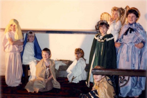 Christmas Nativity in St Peter's Church, 1969