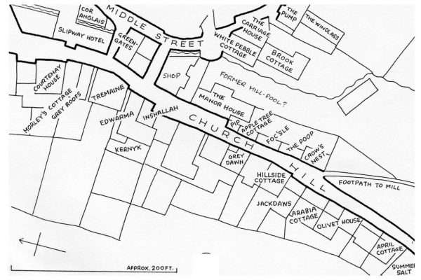 Church Hill Middle Street map
