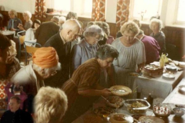 Church Supper in St Peter's Church Rooms