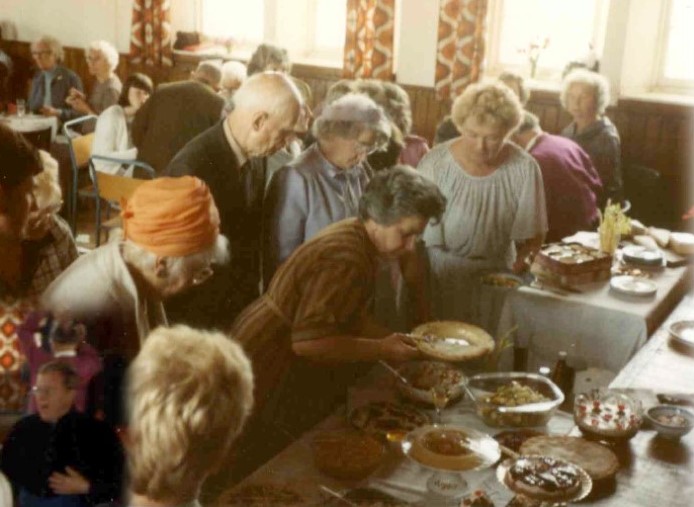 Church Supper in St Peter's Church Rooms