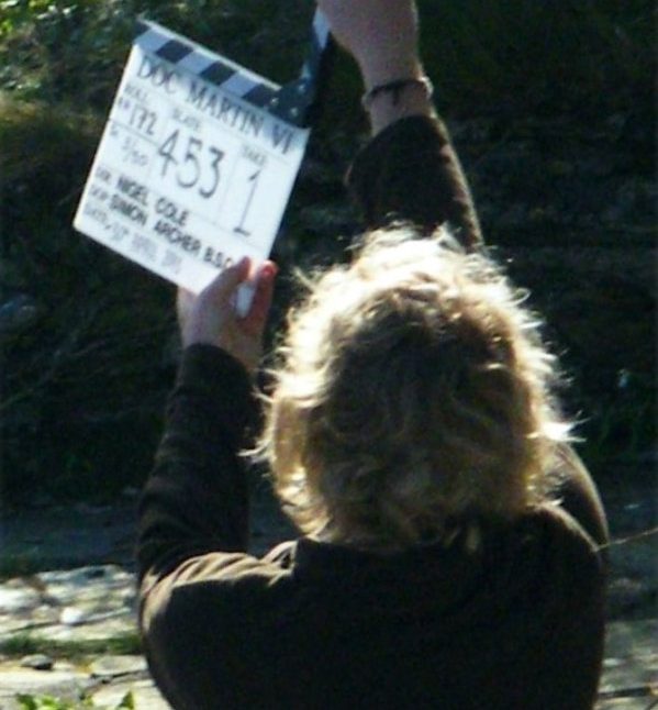 Doc Martin filming, May 2013