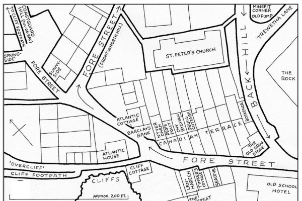 Fore Street (top) area map