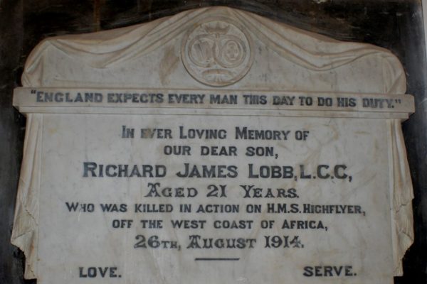 In memory of Richard Lobb