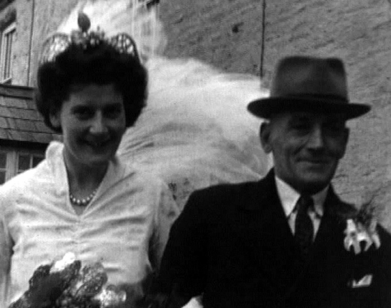 Marie Lakeman goes to her wedding, Spring 1944