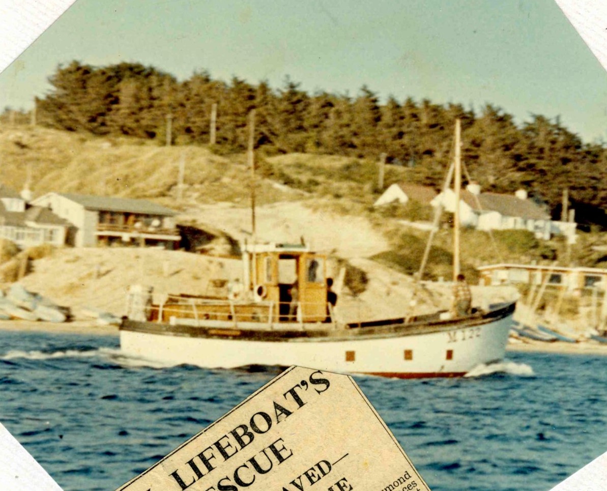 Padstow lifeboat's last rescue