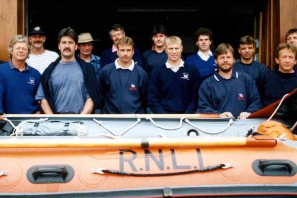 Port Isaac Crew and Station Officials in the 1990s