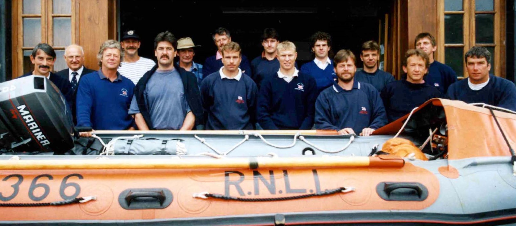 Port Isaac Crew and Station Officials in the 1990s