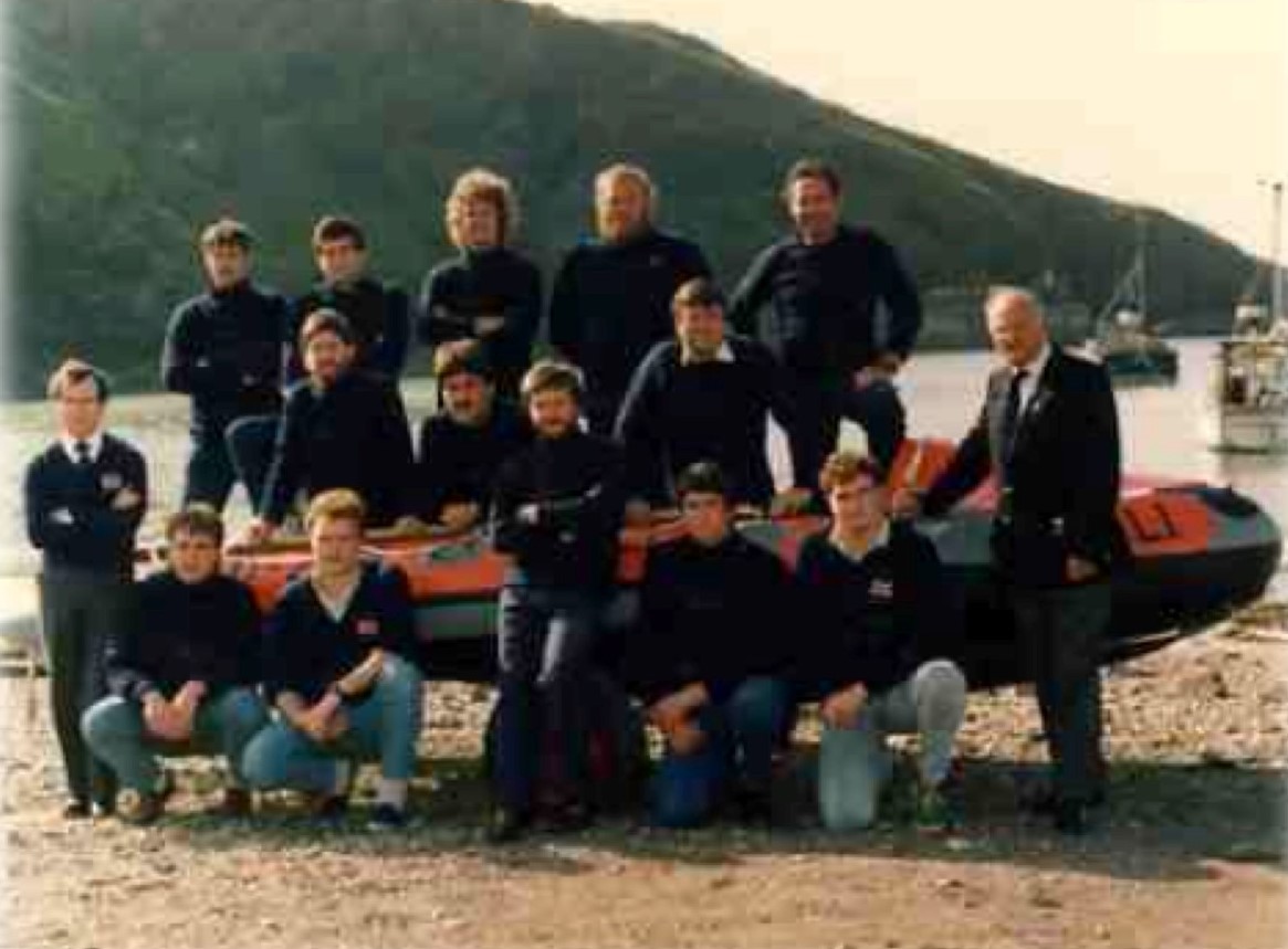 Port Isaac Lifeboat Crew - 1987