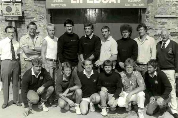 Port Isaac Lifeboat Crew - 1988