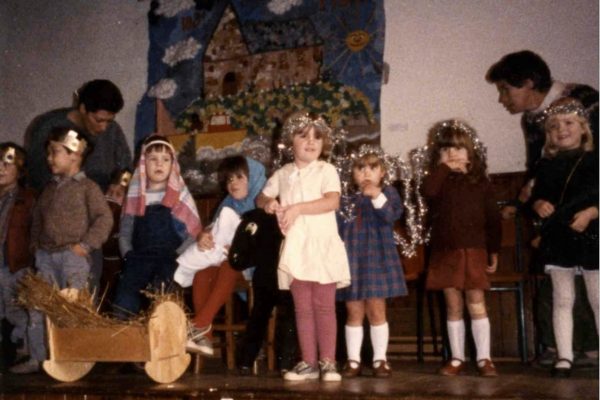 Port Isaac Playgroup Christmas celebrations - 1984