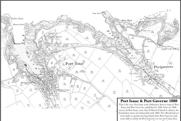 Port Isaac & Port Gaverne 1880